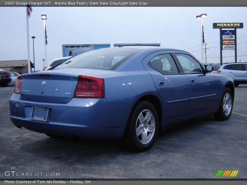 Marine Blue Pearl / Dark Slate Gray/Light Slate Gray 2007 Dodge Charger SXT