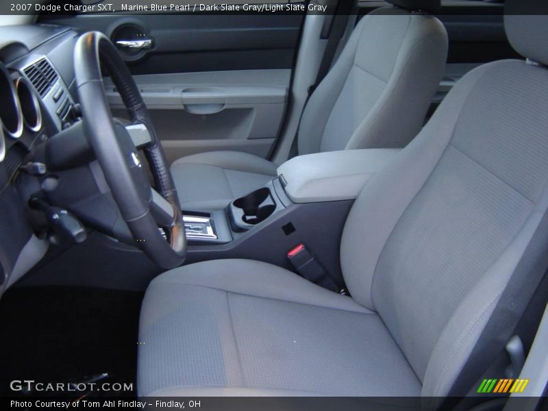 Marine Blue Pearl / Dark Slate Gray/Light Slate Gray 2007 Dodge Charger SXT