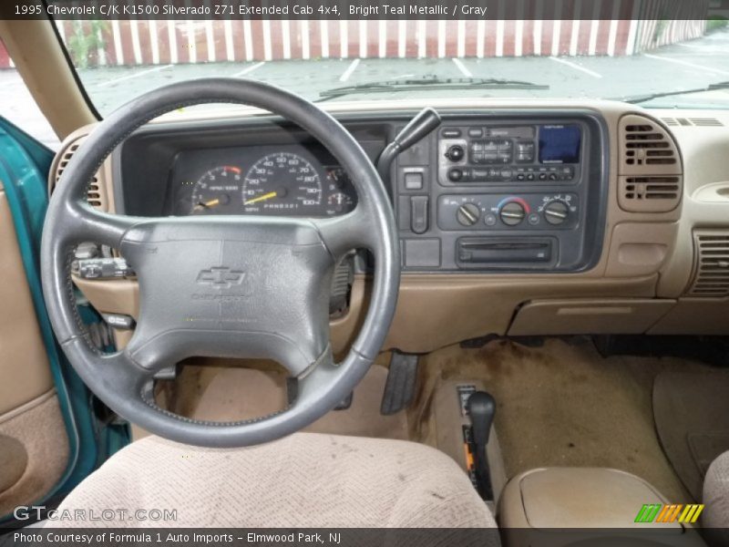 Dashboard of 1995 C/K K1500 Silverado Z71 Extended Cab 4x4