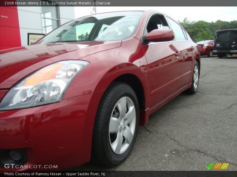 Sonoma Sunset Metallic / Charcoal 2008 Nissan Altima 2.5 S
