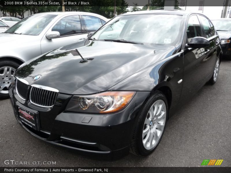Jet Black / Black 2008 BMW 3 Series 335xi Sedan