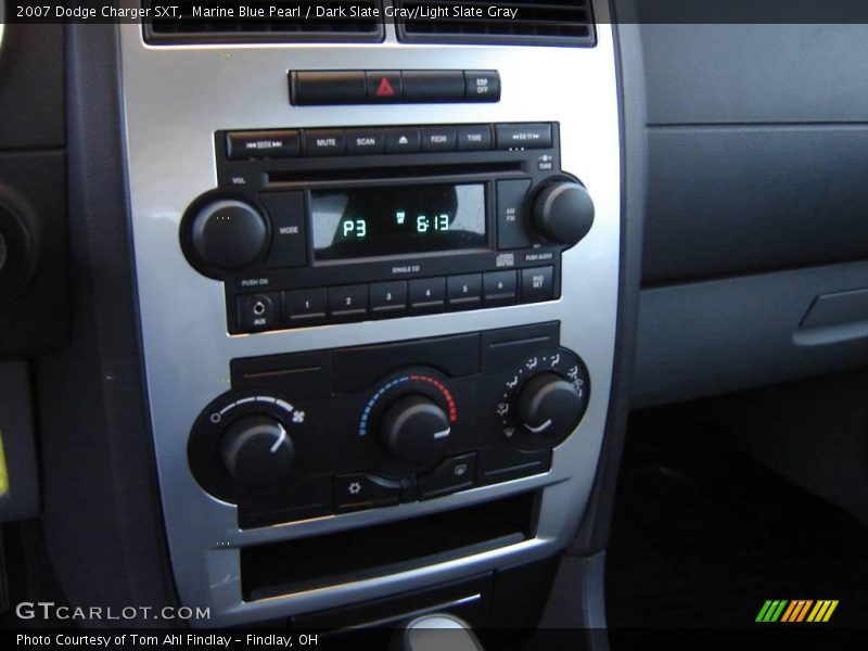 Marine Blue Pearl / Dark Slate Gray/Light Slate Gray 2007 Dodge Charger SXT