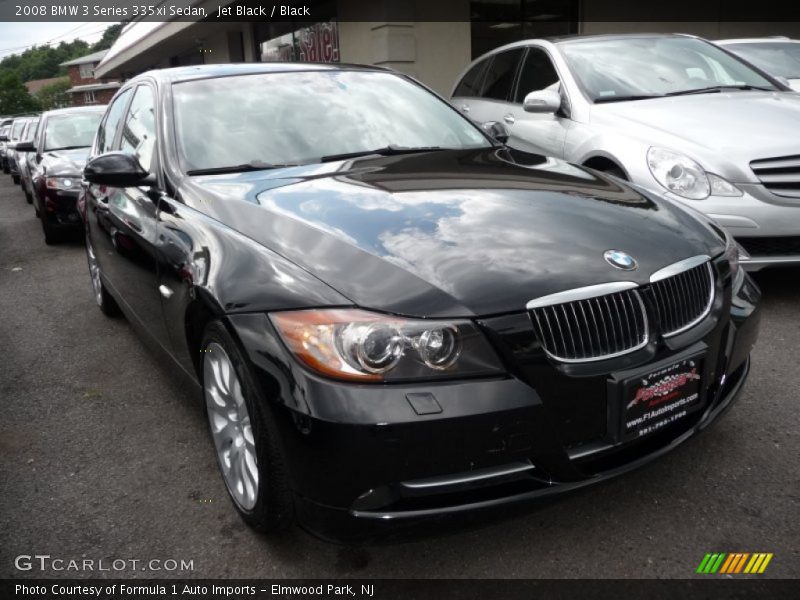 Jet Black / Black 2008 BMW 3 Series 335xi Sedan