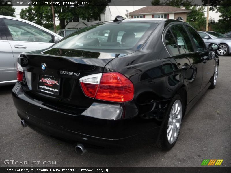 Jet Black / Black 2008 BMW 3 Series 335xi Sedan