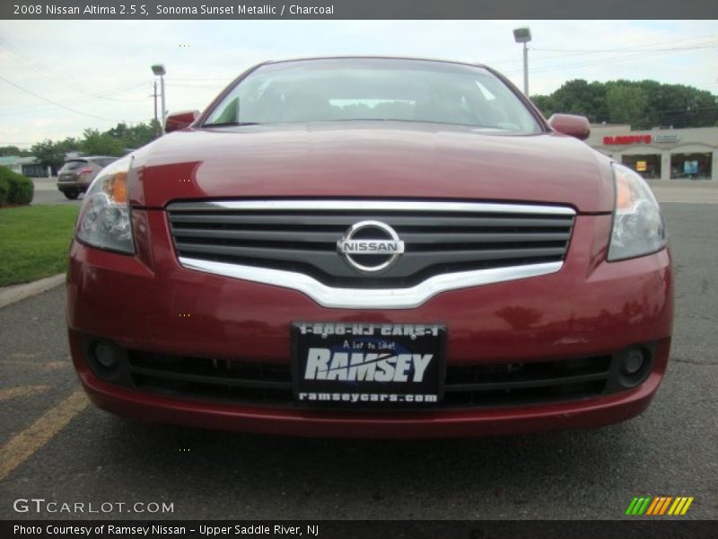 Sonoma Sunset Metallic / Charcoal 2008 Nissan Altima 2.5 S