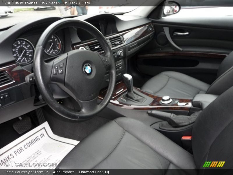 Jet Black / Black 2008 BMW 3 Series 335xi Sedan