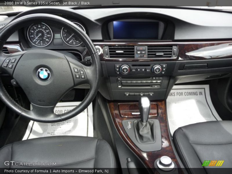 Jet Black / Black 2008 BMW 3 Series 335xi Sedan