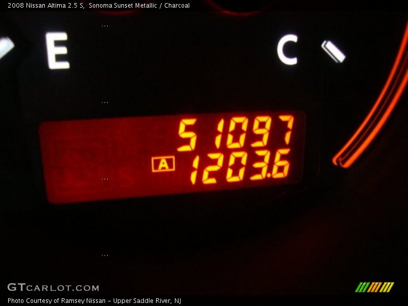 Sonoma Sunset Metallic / Charcoal 2008 Nissan Altima 2.5 S