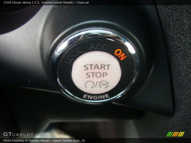 Sonoma Sunset Metallic / Charcoal 2008 Nissan Altima 2.5 S