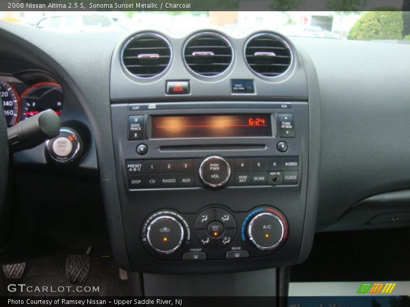 Sonoma Sunset Metallic / Charcoal 2008 Nissan Altima 2.5 S