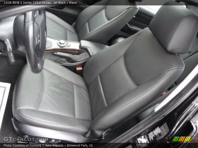 Jet Black / Black 2008 BMW 3 Series 335xi Sedan