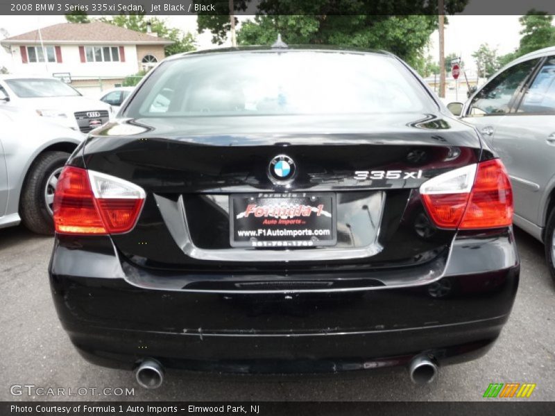 Jet Black / Black 2008 BMW 3 Series 335xi Sedan