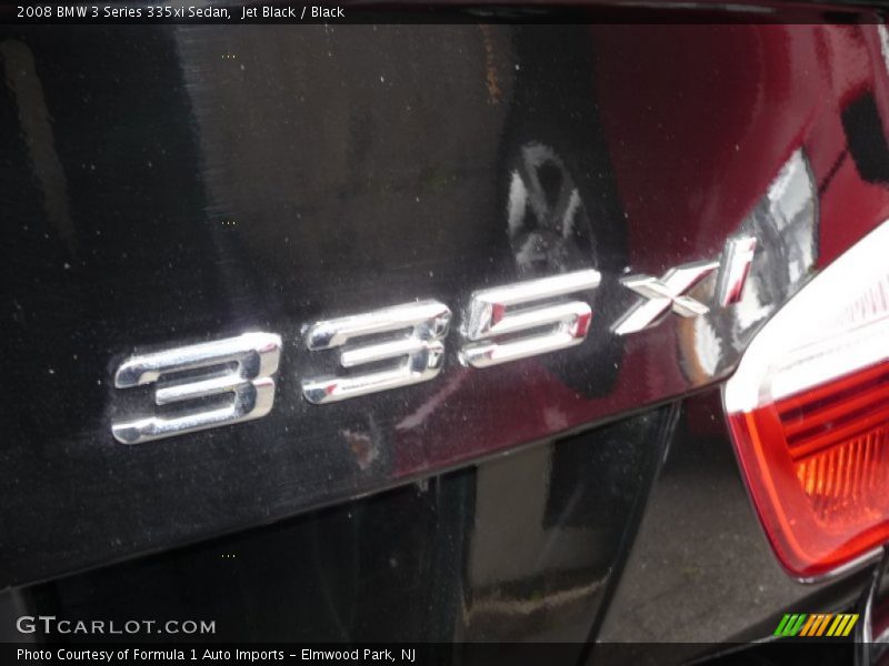 Jet Black / Black 2008 BMW 3 Series 335xi Sedan