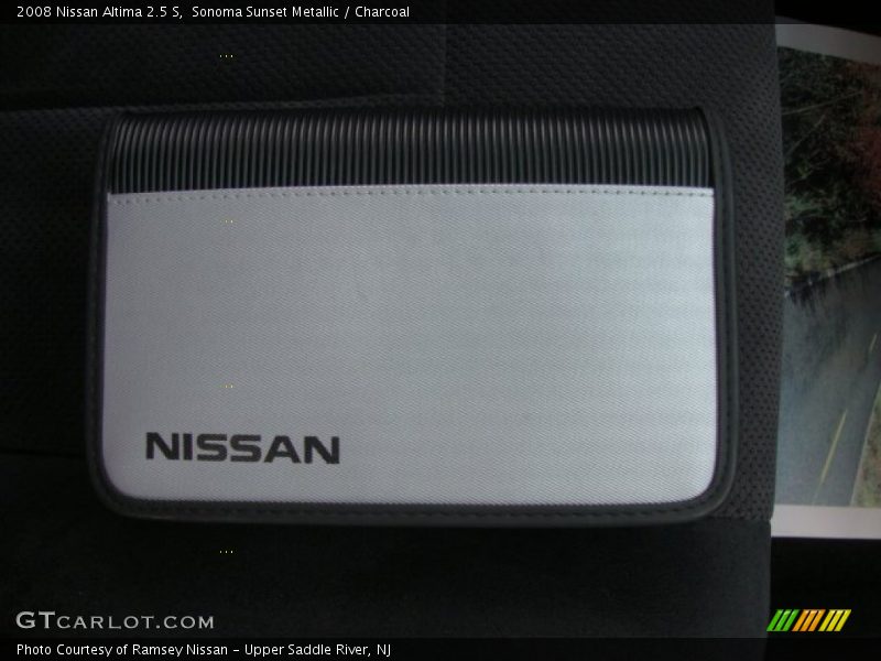 Sonoma Sunset Metallic / Charcoal 2008 Nissan Altima 2.5 S