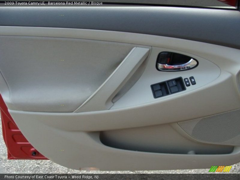 Barcelona Red Metallic / Bisque 2009 Toyota Camry LE