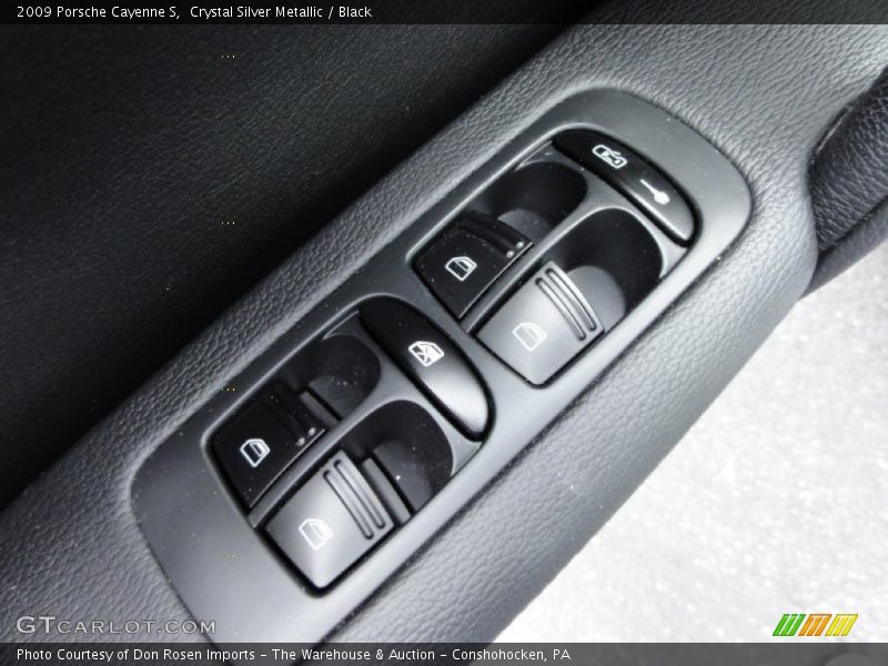 Crystal Silver Metallic / Black 2009 Porsche Cayenne S
