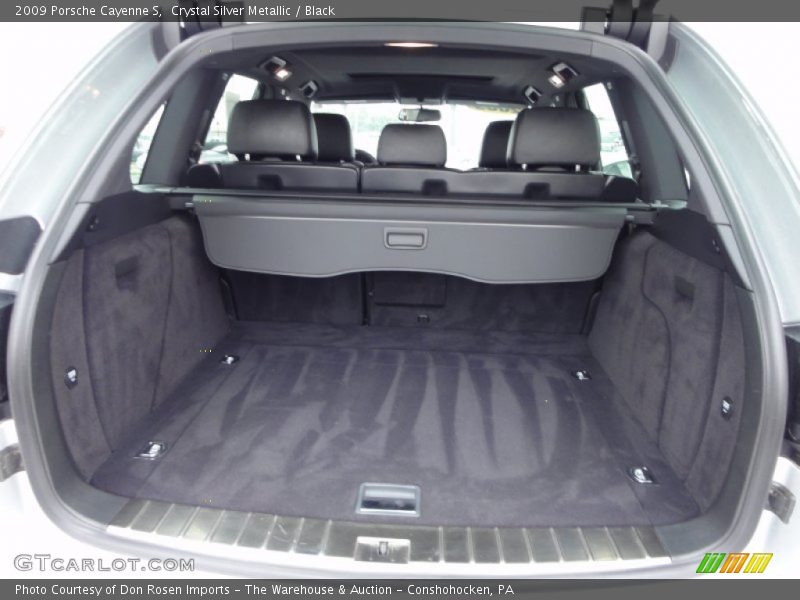 Crystal Silver Metallic / Black 2009 Porsche Cayenne S