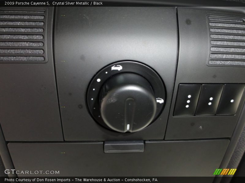 Crystal Silver Metallic / Black 2009 Porsche Cayenne S