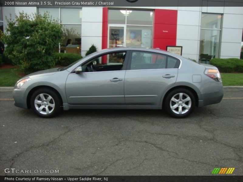 Precision Gray Metallic / Charcoal 2008 Nissan Altima 3.5 SL