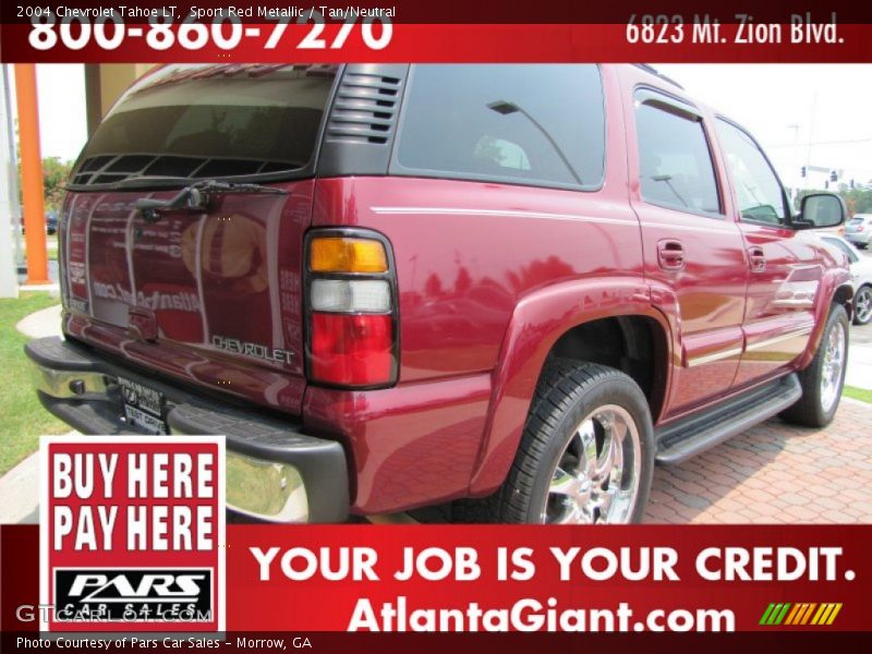 Sport Red Metallic / Tan/Neutral 2004 Chevrolet Tahoe LT
