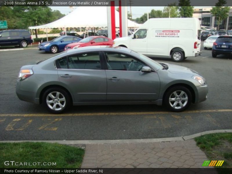 Precision Gray Metallic / Charcoal 2008 Nissan Altima 3.5 SL