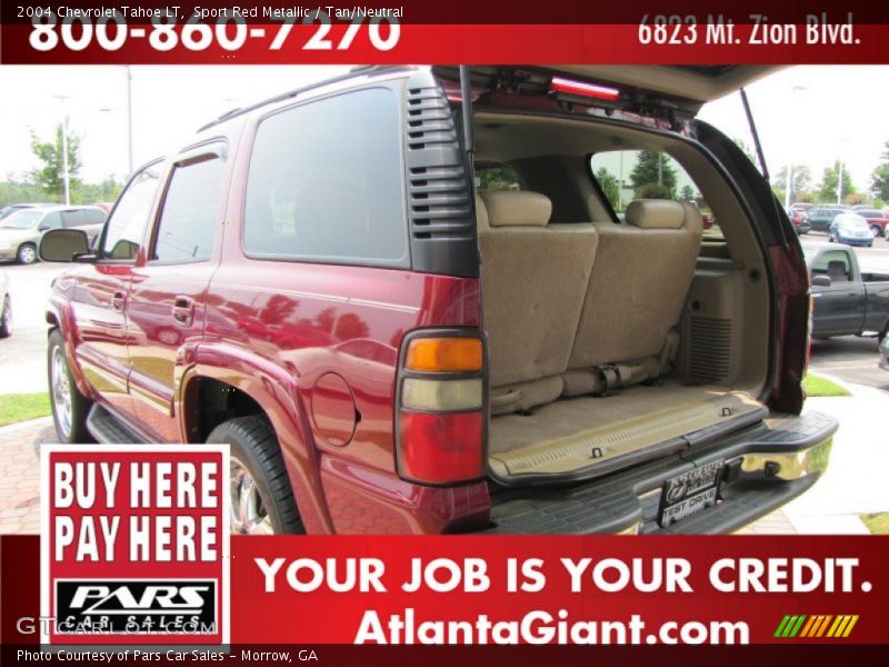 Sport Red Metallic / Tan/Neutral 2004 Chevrolet Tahoe LT