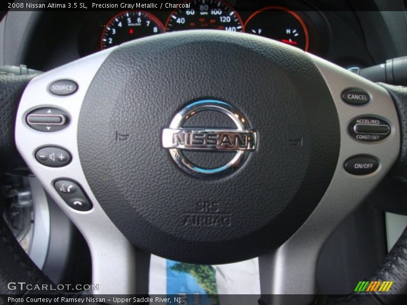 Precision Gray Metallic / Charcoal 2008 Nissan Altima 3.5 SL