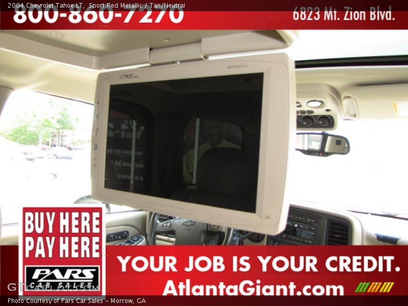 Sport Red Metallic / Tan/Neutral 2004 Chevrolet Tahoe LT