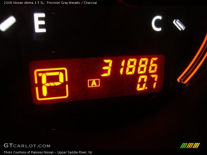 Precision Gray Metallic / Charcoal 2008 Nissan Altima 3.5 SL