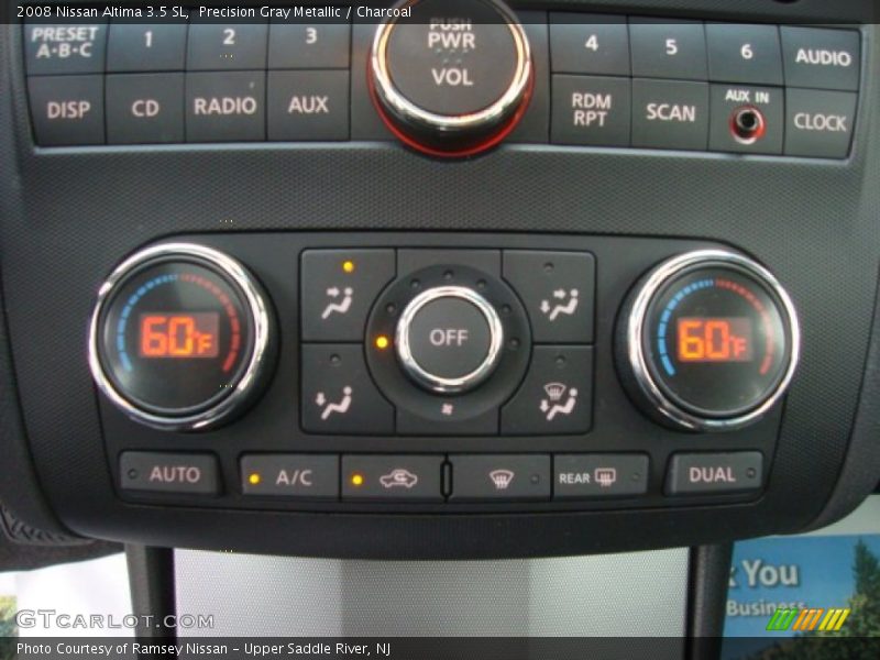 Precision Gray Metallic / Charcoal 2008 Nissan Altima 3.5 SL