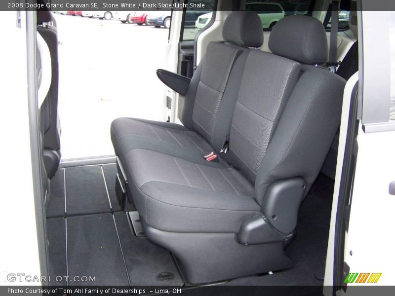 Stone White / Dark Slate/Light Shale 2008 Dodge Grand Caravan SE