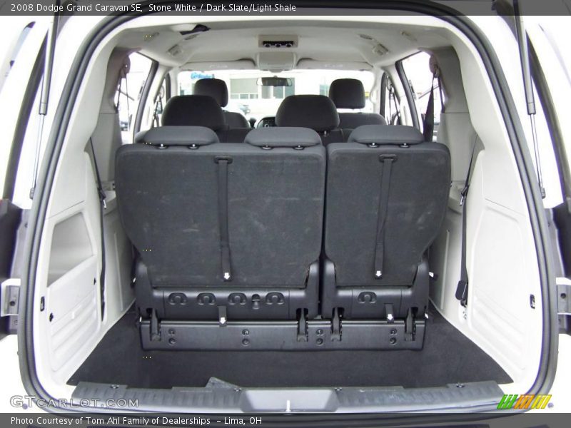 Stone White / Dark Slate/Light Shale 2008 Dodge Grand Caravan SE