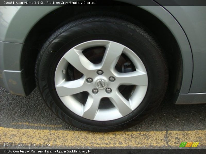 Precision Gray Metallic / Charcoal 2008 Nissan Altima 3.5 SL