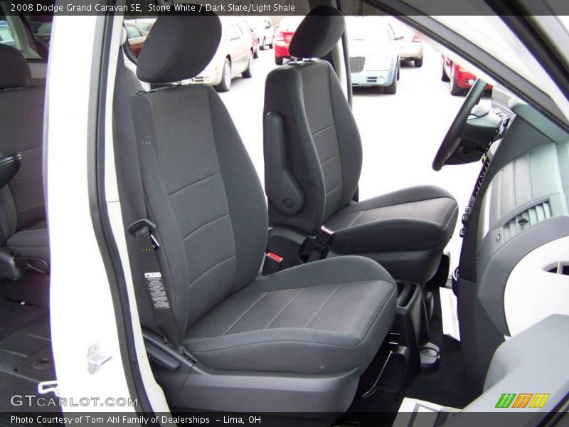 Stone White / Dark Slate/Light Shale 2008 Dodge Grand Caravan SE