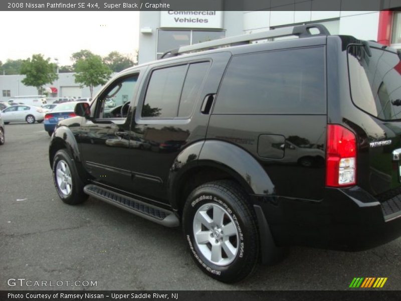 Super Black / Graphite 2008 Nissan Pathfinder SE 4x4