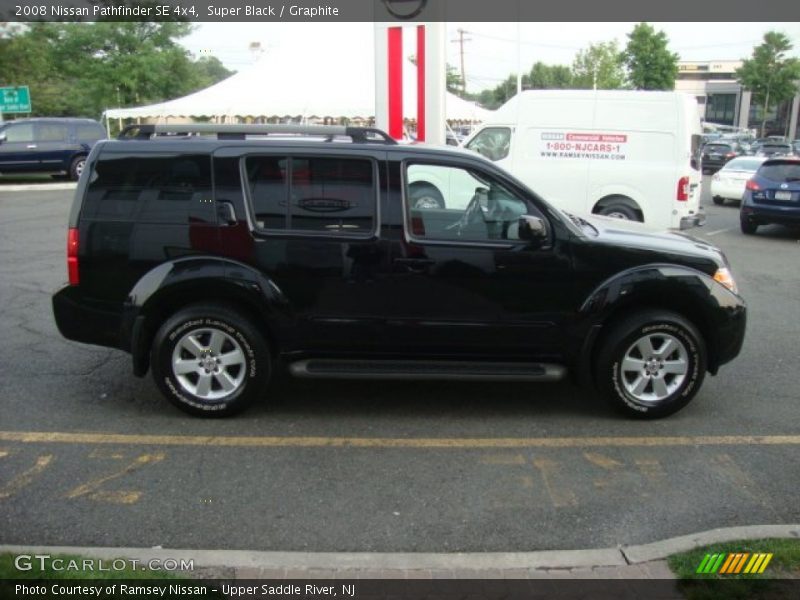 Super Black / Graphite 2008 Nissan Pathfinder SE 4x4