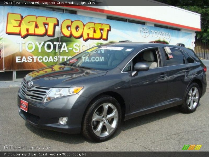 Magnetic Gray Metallic / Light Gray 2011 Toyota Venza V6