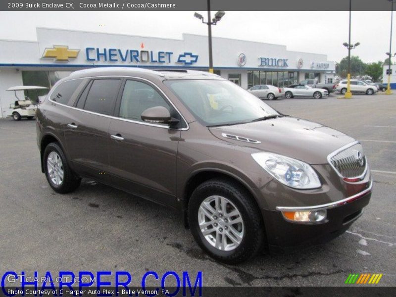 Cocoa Metallic / Cocoa/Cashmere 2009 Buick Enclave CX