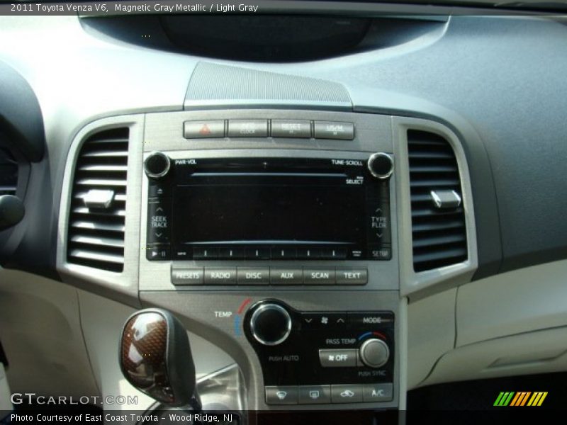Magnetic Gray Metallic / Light Gray 2011 Toyota Venza V6