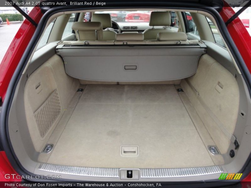  2007 A4 2.0T quattro Avant Trunk