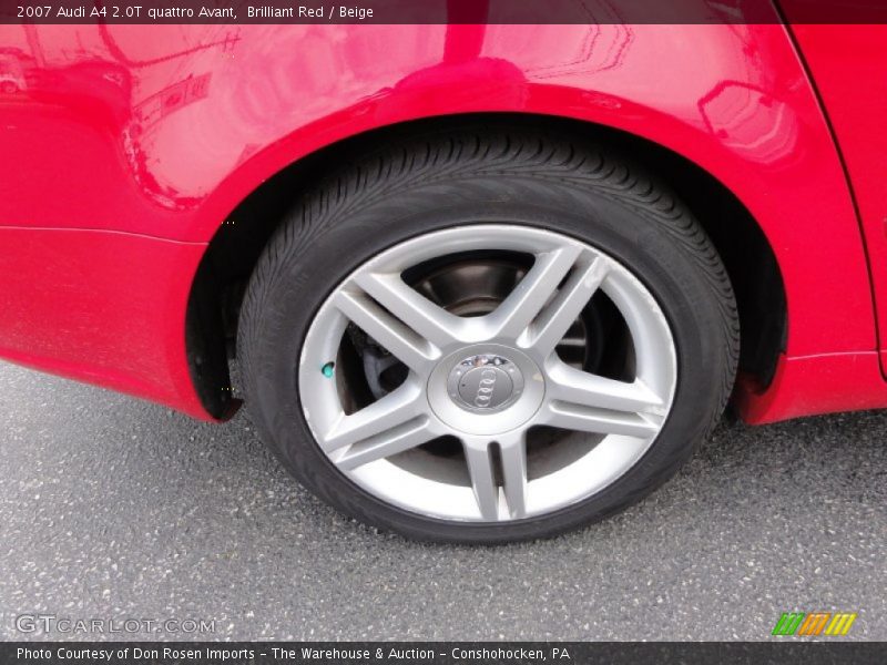  2007 A4 2.0T quattro Avant Wheel
