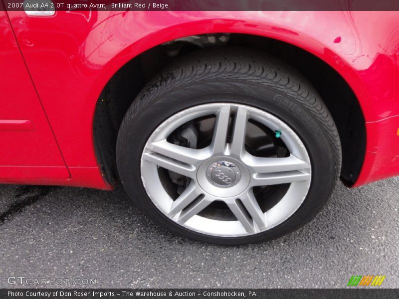  2007 A4 2.0T quattro Avant Wheel