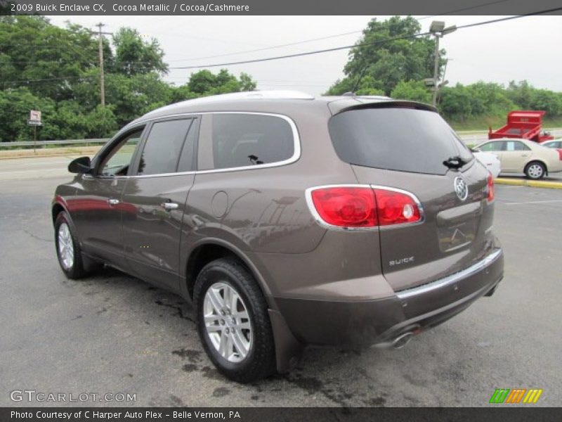 Cocoa Metallic / Cocoa/Cashmere 2009 Buick Enclave CX