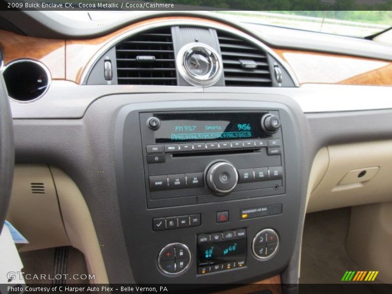 Controls of 2009 Enclave CX