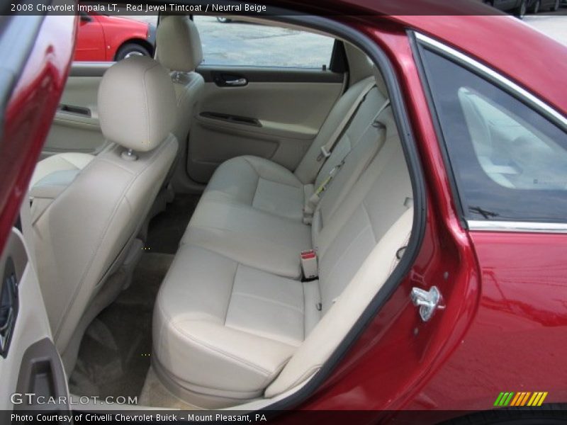 Red Jewel Tintcoat / Neutral Beige 2008 Chevrolet Impala LT
