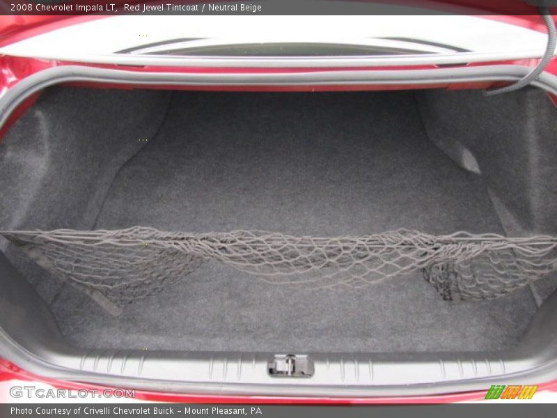 Red Jewel Tintcoat / Neutral Beige 2008 Chevrolet Impala LT