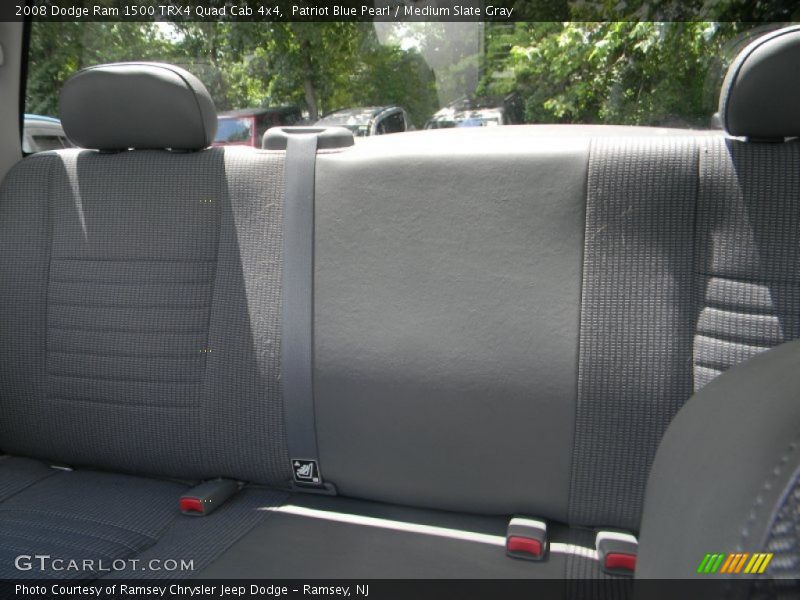 Patriot Blue Pearl / Medium Slate Gray 2008 Dodge Ram 1500 TRX4 Quad Cab 4x4