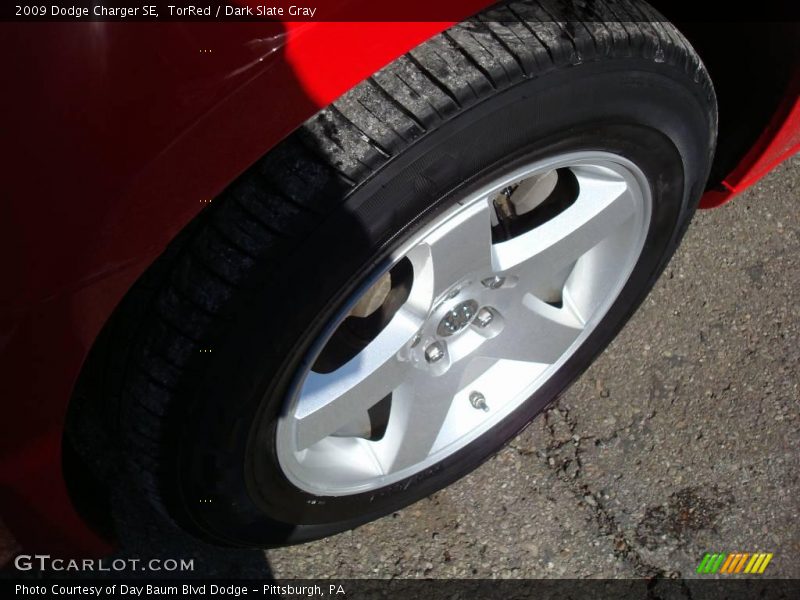 TorRed / Dark Slate Gray 2009 Dodge Charger SE