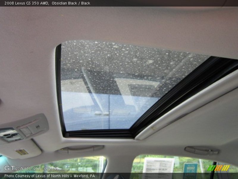 Obsidian Black / Black 2008 Lexus GS 350 AWD