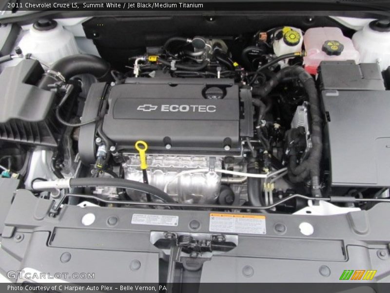 Summit White / Jet Black/Medium Titanium 2011 Chevrolet Cruze LS
